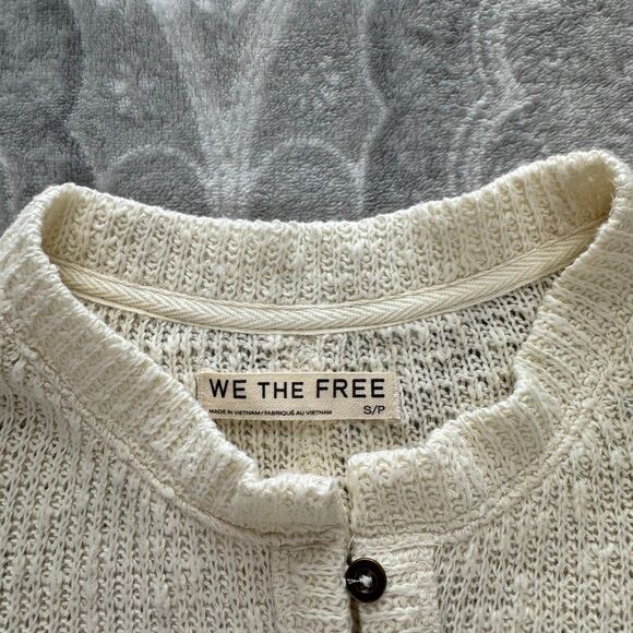Womens Free People Its on Rib Cardigan - Picture 3 of 3